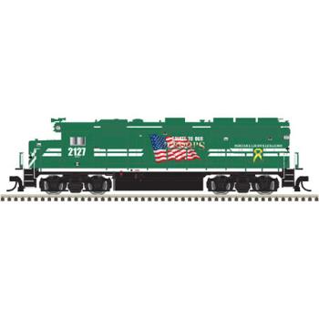 Atlas Model Rr ATL10002384 HO GP40, Paducah & Louisville #2127