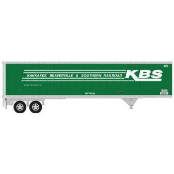 Atlas Model Rr ATL29046 N 45' Pines Trailer, KB&S #930295