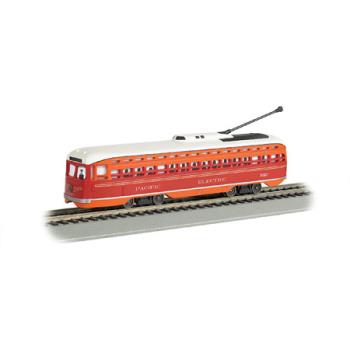 BACHMANN BAC60502 HO Streetcar w/DCC &Sound Value, Pacific Electric