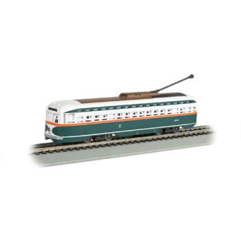 BACHMANN BAC60504 HO Streetcar w/DCC &Sound Value, chicago