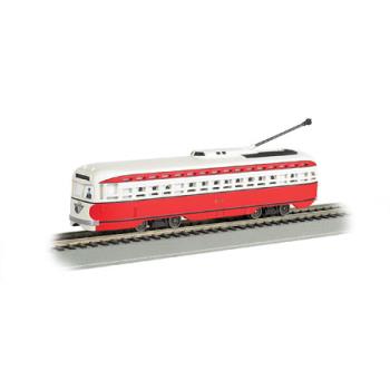 BACHMANN BAC60505 HO Streetcar w/DCC &Sound Value, Allegheny Transit