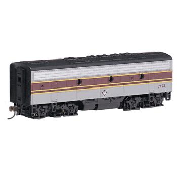 BACHMANN BAC63854 N F7B w/DCC, EL/Maroon/Gray