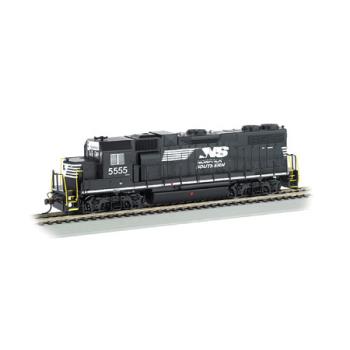 BACHMANN BAC66802 HO GP38-2 w/DCC & Sound Value, NS/Thoroughbred