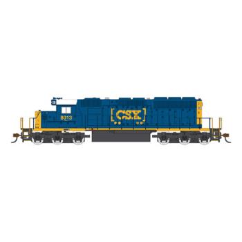 BACHMANN BAC67202 HO SD40-2 w/DCC & Sound Value, CSX/Dark Future