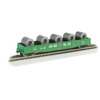 BACHMANN BAC71908 HO Gondoal w/Steel Coil Load, LV