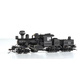 BACHMANN BAC82905 HO Spectrum 70-Ton 3-Truck Climax w/DCC,Clear Lake