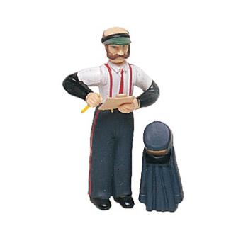 BACHMANN BAC92313 G Station Agent w/Hat & Coat