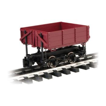 BACHMANN BAC92502 1:20.3 Wood Side Dump Car, Brown