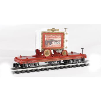 BACHMANN BAC92713 G Flat Car, Ringling Bros/Performing Elephant #107