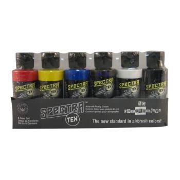 Badger Air Brus BAD55PS 6 Color Primary Set, 2 oz