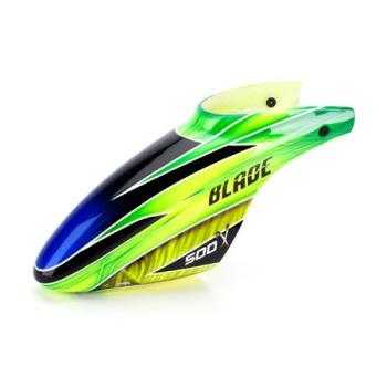 Blade Helicopte BLH4081C Fiberglass canopy for the Blade 500 green