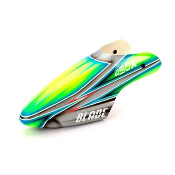 Blade Helicopte BLH4381B Fiberglass canopy for the Blade 450 silver/green