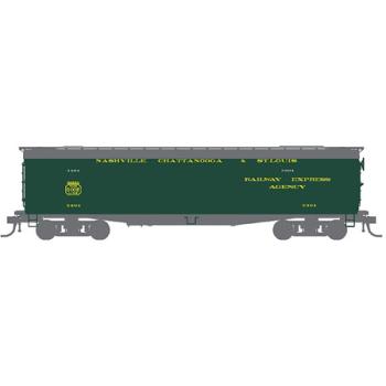 Broadway Limite BLI1834 HO GACX 53'6" Wood Express Reefer, NCSTL#3904