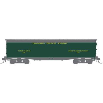 Broadway Limite BLI1835 HO GACX 53'6" Wood Express Reefer, NKP #701