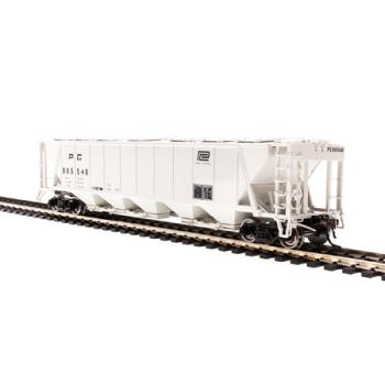 Broadway Limite BLI1889 HO H32 Covered Hopper, PC/Gray/Black Lettering (4)