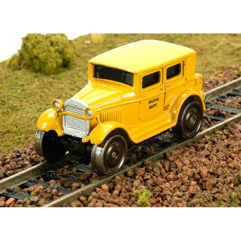 Broadway Limite BLI1906 HO 1929 Hi-Rail Track Inspection Sedan w/DCC, MOW