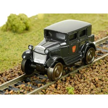 Broadway Limite BLI1907 HO 1929 Hi-Rail Track Inspection Sedan w/DCC, PRR