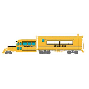 Broadway Limite BLI1971 On30 GallopingGoose/Pass w/DCC & Sound, School Bus