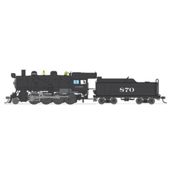 Broadway Limite BLI2785 HO 2-8-0 Consolidation w/DCC & Sound, SF #870