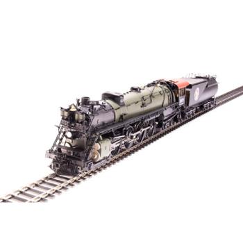 Broadway Limite BLI2873 HO S-2 4-8-4 w/DCC & Sound, Undecorated/Open Cab