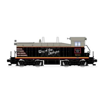 Broadway Limite BLI2946 HO NW2 w/DCC & Sound, CB&Q #9244