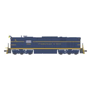 Broadway Limite BLI2984 HO RSD-7 w/DCC & Sound, C&O #6801