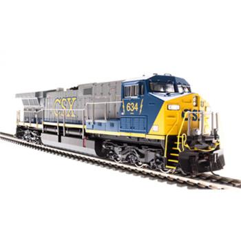 Broadway Limite BLI4009 HO AC6000 w/DCC & Sound, CSX/Blue & Gray #636