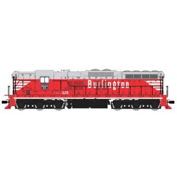 Broadway Limite BLI4246 HO SD9 w/DCC & Paragon 3, CB&Q #329