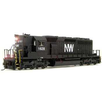 Broadway Limite BLI4334 HO SD-40-2 High Hood w/DCC & Paragon 3, N&W #1628