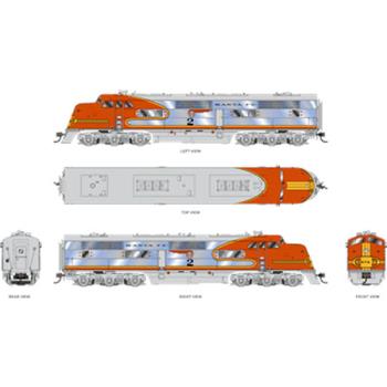 Broadway Limite BLI4546 HO E1 A w/DCC & Paragon 3, SF/1940 #4L