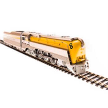 Broadway Limite BLI4555 HO L-1 4-6-4 w/DCC & Paragon 3, C&O/Yellow #491