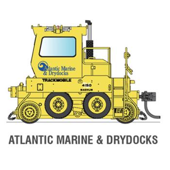 Broadway Limite BLI6045 HO Trackmobile w/DCC, Atlantic Marine & Drydocks