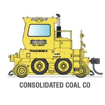 Broadway Limite BLI6046 HO Trackmobile, Consolidated Coal Co