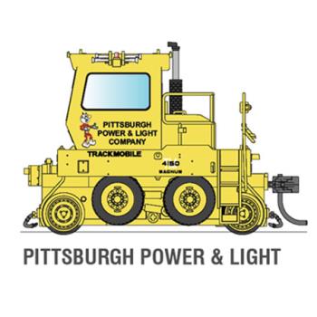 Broadway Limite BLI6054 HO Trackmobile, Pittsburg Power & Light