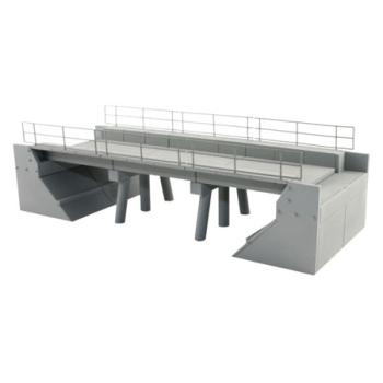 Blma Models BLM4390 HO KIT Modern Concrete Segment Bridge, Set A