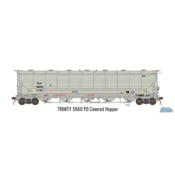 Blma Models BLM54020 HO Trinity 5660 PD Covered Hopper, TILX #56148