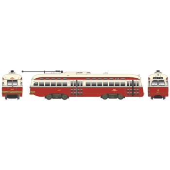 Bowser Mfg Co., BOW12697 HO PCC Trolley w/DCC & Sound, Toronto #4317