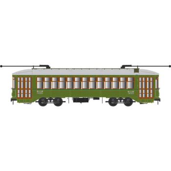Bowser Mfg Co., BOW12835 HO PCC Trolley w/DCC & Sound, New Orleans RTA #930