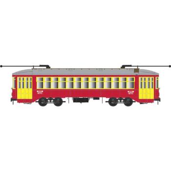 Bowser Mfg Co., BOW12842 HO PCC Trolley w/DCC & Sound, New Orleans/Red #450