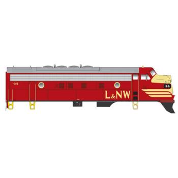 Bowser Mfg Co., BOW24054 HO F7A w/DCC & Sound, L&N #44