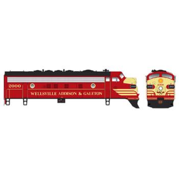 Bowser Mfg Co., BOW24080 HO F7A w/DCC & Sound, WAG #2200