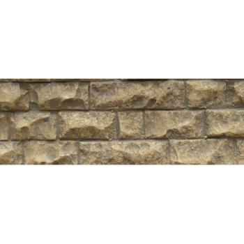 Chooch Enterpri CHO8262 HO/O Flexible Medium Cut Stone Wall, 3.4"x13.25"