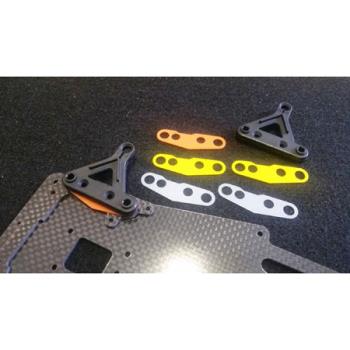 Calandra Racing CLN4261 Xti Frt Ride Ht Shim Set .01, .02, .03, Arm Only