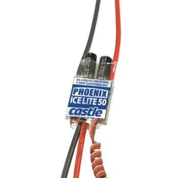 CASTLE CREATION CSE010006900 50AMP ICE LITE BRUSHLESS 50A/25V ESC