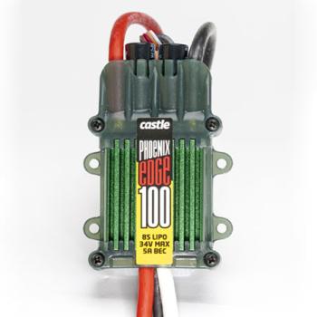 CASTLE CREATION CSE010010000 PHOENIX EDGE 100 Amp 34 Volt ESC W/5Amp BEC