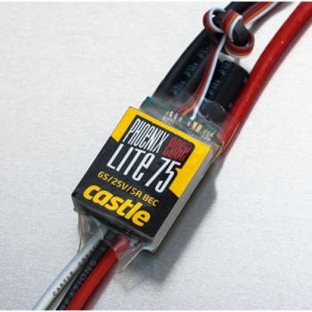 CASTLE CREATION CSE010011200 75AMP PHX LITE ESC 24 VOLT