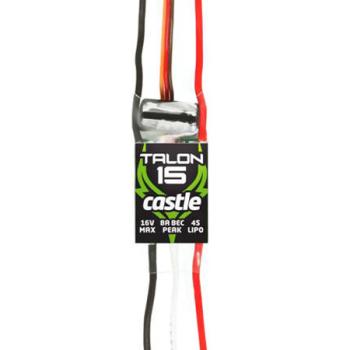 CASTLE CREATION CSE010012900 Talon 15-Amp 17V ESC w/8-Amp BEC