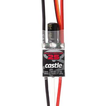 CASTLE CREATION CSE010013600 Multi Rotor 25AMP ESC Expansion Pack,w/ BEC