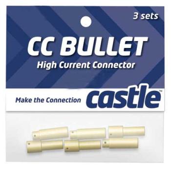 CASTLE CREATION CSECCBUL553 5.5mm BULLET CC POWER CONNECTOR 150A