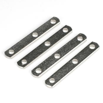 Dubro Products DUB202 STEEL STRAPS NICKEL PLATED (4)